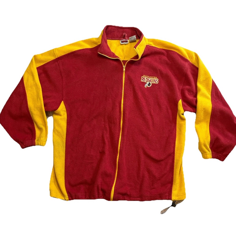 Vintage Iron Knights Washington Redskins Red Yellow Fleece 2 XL  1999
